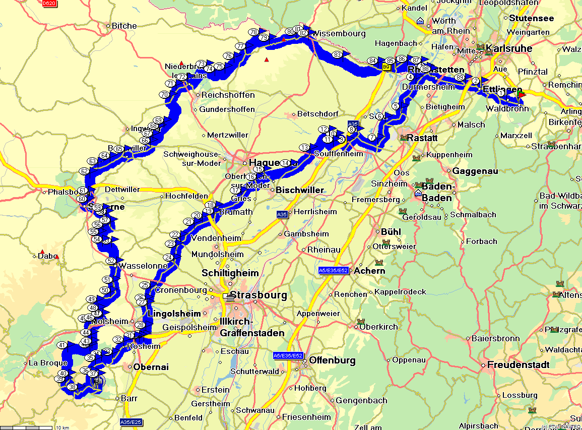 Tour Monte ste. Odile 2021.07.03